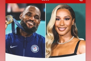 家和万事兴！詹姆斯转发夸赞妻子言论：妻子开心，生活幸福