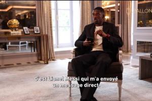 谁第一个恭喜你夺金球？登贝莱：是梅西！他直接给我发信息了