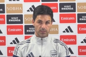 塔帅：未来两天厄德高将参加合练 会让埃泽更多为马丁内利直塞