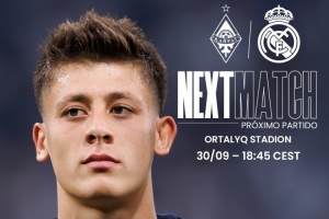 皇马官方晒远征阿拉木图凯拉特海报：居勒尔单人出镜