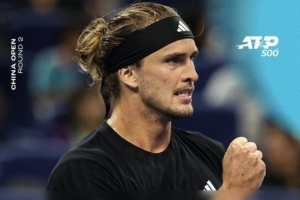 中网第二轮：兹维列夫2-1战胜穆泰，晋级男单8强