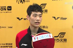 送张本智和一轮游！陈俊菘：张本赢完头哥后比较嚣张，就想赢他