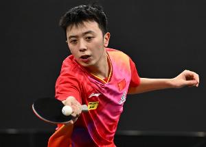 WTT中国大满贯男单首轮：陈垣宇战胜迪米特里-奥恰洛夫 晋级32强