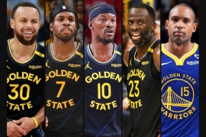 勇士新赛季潜在首发：库里、希尔德、巴特勒、追梦、霍福德