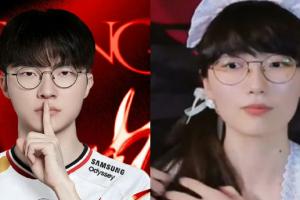 抖音女网红“莎赫儿”遭Faker粉丝狂喷：为了流量不择手段！