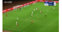 梅州1-0领先海牛！茹子楠远射蹭到对手轻微变线，韩镕泽未能扑出