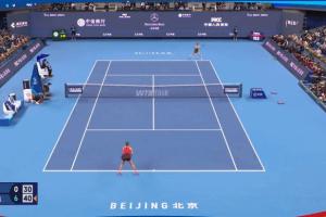 直播吧X咪咕体育|中网WTA决赛最佳击球评选：高难度切削 网前高压