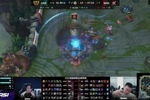 越战老兵复仇记！WBG首局战胜GAM后Tian亮出2022年TES队标