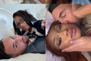 单身勿入！克莱女友更新社媒狂撒狗粮：我的宝贝 我的宝贝