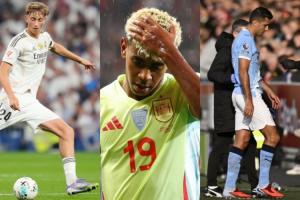 前中后各1人亚马尔、罗德里、赫伊森先后退出西班牙本期名单