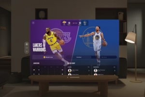 沉浸式观赛：苹果Apple Vision Pro头显将上线NBA湖人队现场比赛