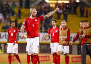 阿瑙：成为奥地利队史射手王，我要把这个纪录献给我的家人