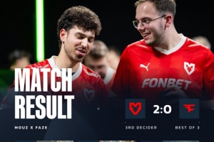 雨落终章战舰返航！rain最后一舞谢幕FaZe MOUZ横扫夺EPL季军