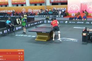 中国队2-1反超！王楚钦3-0零封霍戴伊 第四盘林诗栋vs阿拉米扬