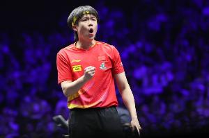 找回状态！王楚钦一度9-0领先，11-1张本智和拿下第二局扳成1-1平