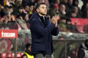 赫罗纳主帅：有时候比赛需要一点运气，而我们今天没有那点运气