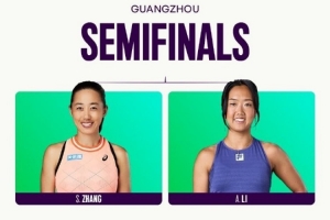 冲击决赛！张帅今日将在WTA广州站半决赛第二场出战，对阵李吉妮