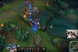 解说记得：再度面对T1 2-1领先，不要再也许有一天啦