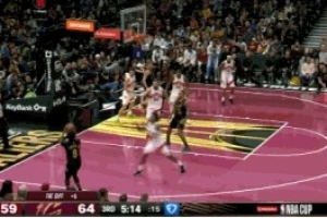 姗姗来迟！三节过半克雷格-波特底角命中三分&骑士替补本场首分