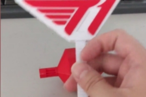 网友3D打印T1鞭子和TES陀螺：调模型参数打印的时间 比TES打的久