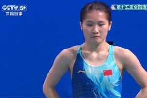广东队跳水第三金！王伟莹全运会跳水女子个人全能冠军