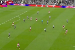 小队长回来了？厄德高vs纽卡个人集锦，一策动一助攻帮枪手逆转