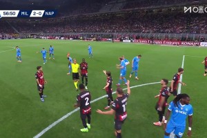 【集锦】意甲-萨56闪击普利西奇传射 十人米兰2-1那不勒斯登顶