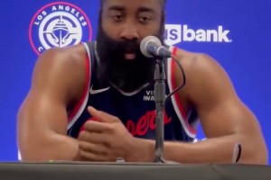 哈登：从个人角度，我已经取得了所有荣誉，现在只想拿下总冠军！