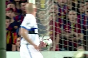 极限！当年圣塞逆天神扑让国米成为梅西没能破门的豪门之一