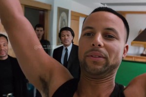 网友用AI恶搞库里&杨瀚森！这《古惑仔》看得毫无违和感！