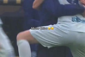 化学反应！实拍：国米绝杀维罗纳，巴斯托尼找齐沃要了个大抱抱❤