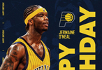 你认识这个奥尼尔吗？步行者官方祝名宿小奥尼尔47岁生日快乐🎂