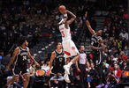 119-114！巴恩斯31+6猛龙五分险胜篮网，小波特无力回天空砍34+10