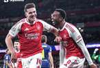 欧冠赛场对阵西甲球队7连胜，阿森纳是首个做到此事的俱乐部